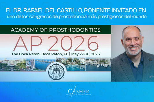 El Dr. Rafael del Castillo, de Casher Clínica Dental en Alicante, ponencia congresos de prostodoncia 